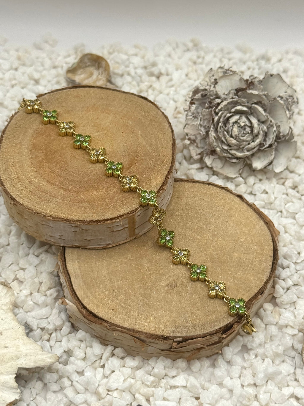 AURORE bracelet vert claire