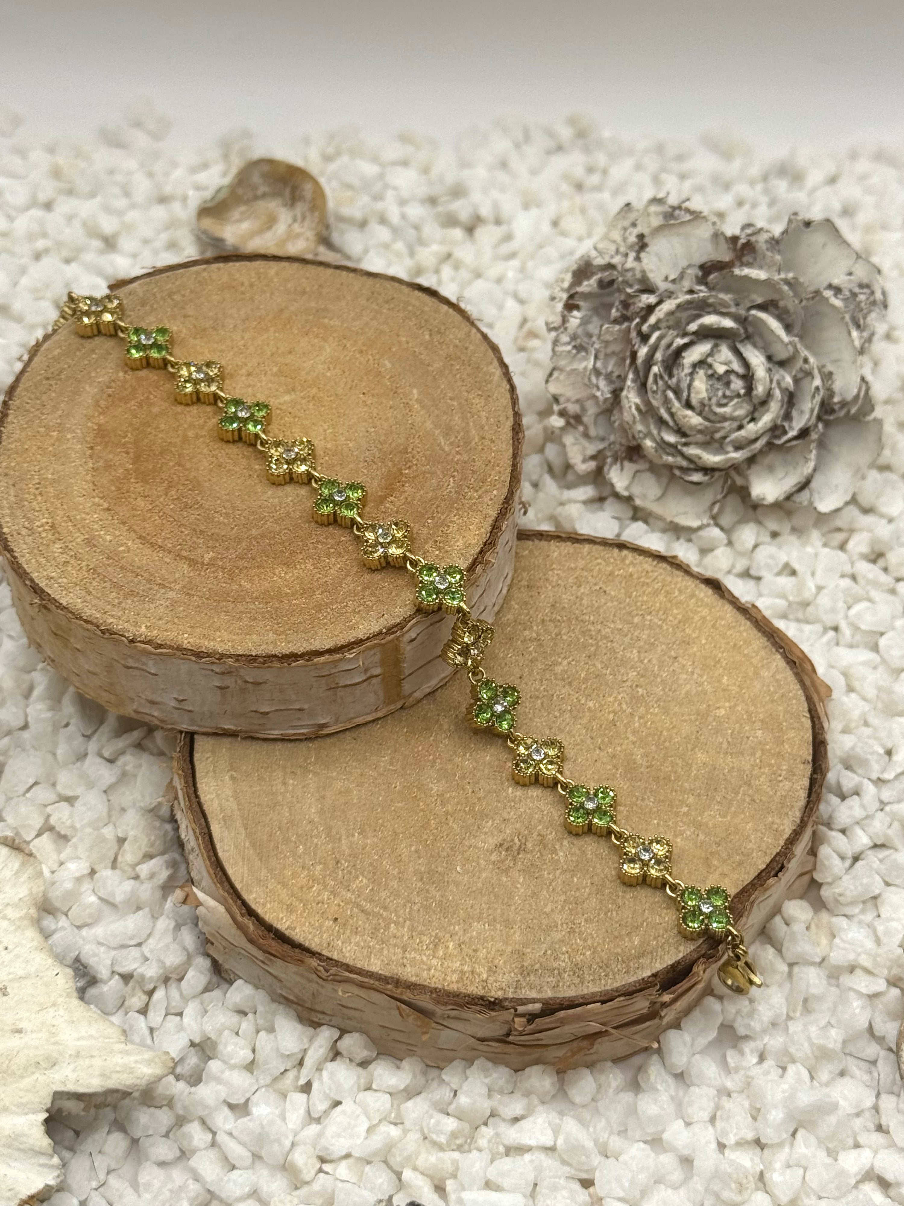 AURORE bracelet vert claire