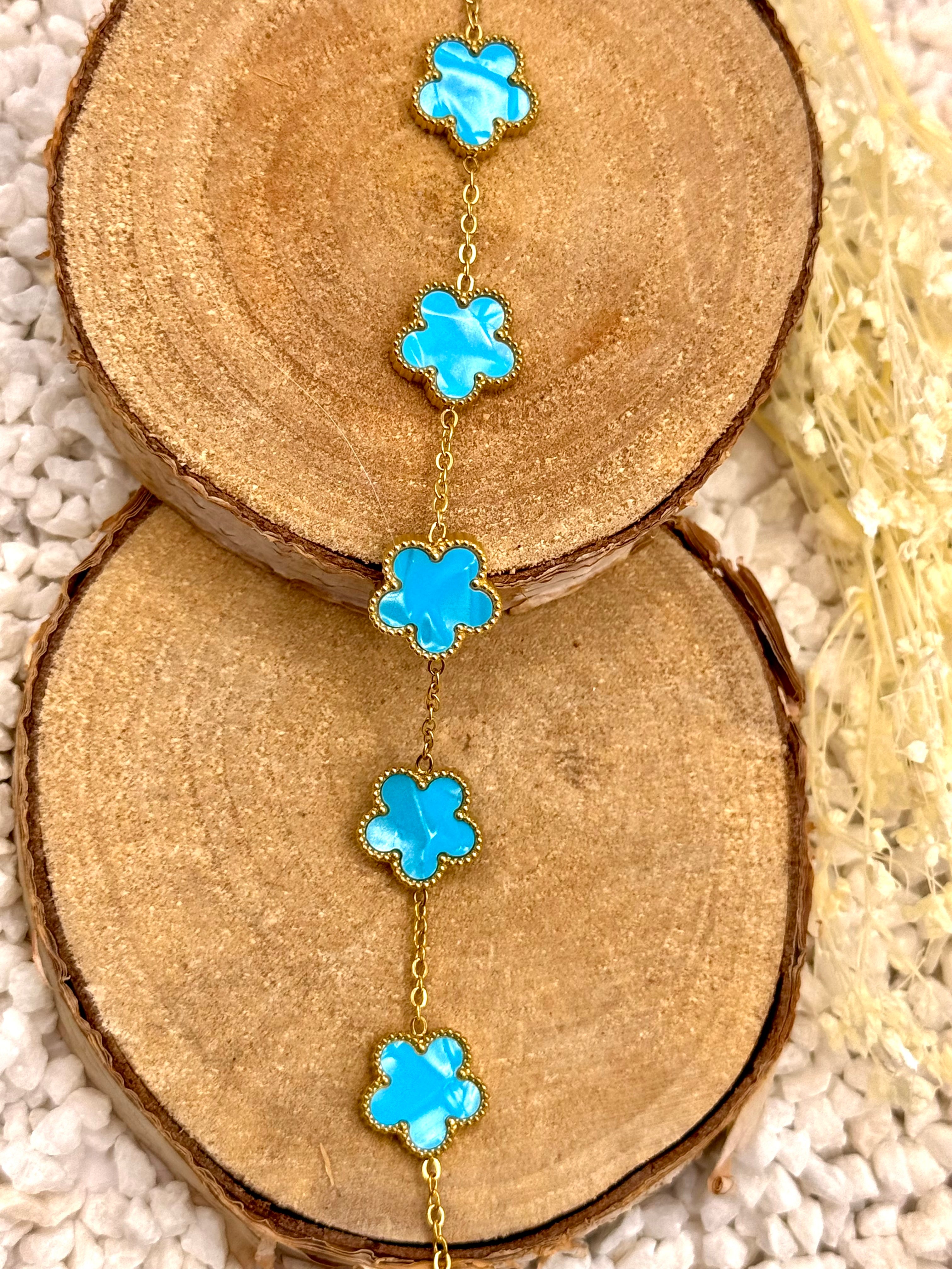 ABBY bracelet bleu clair