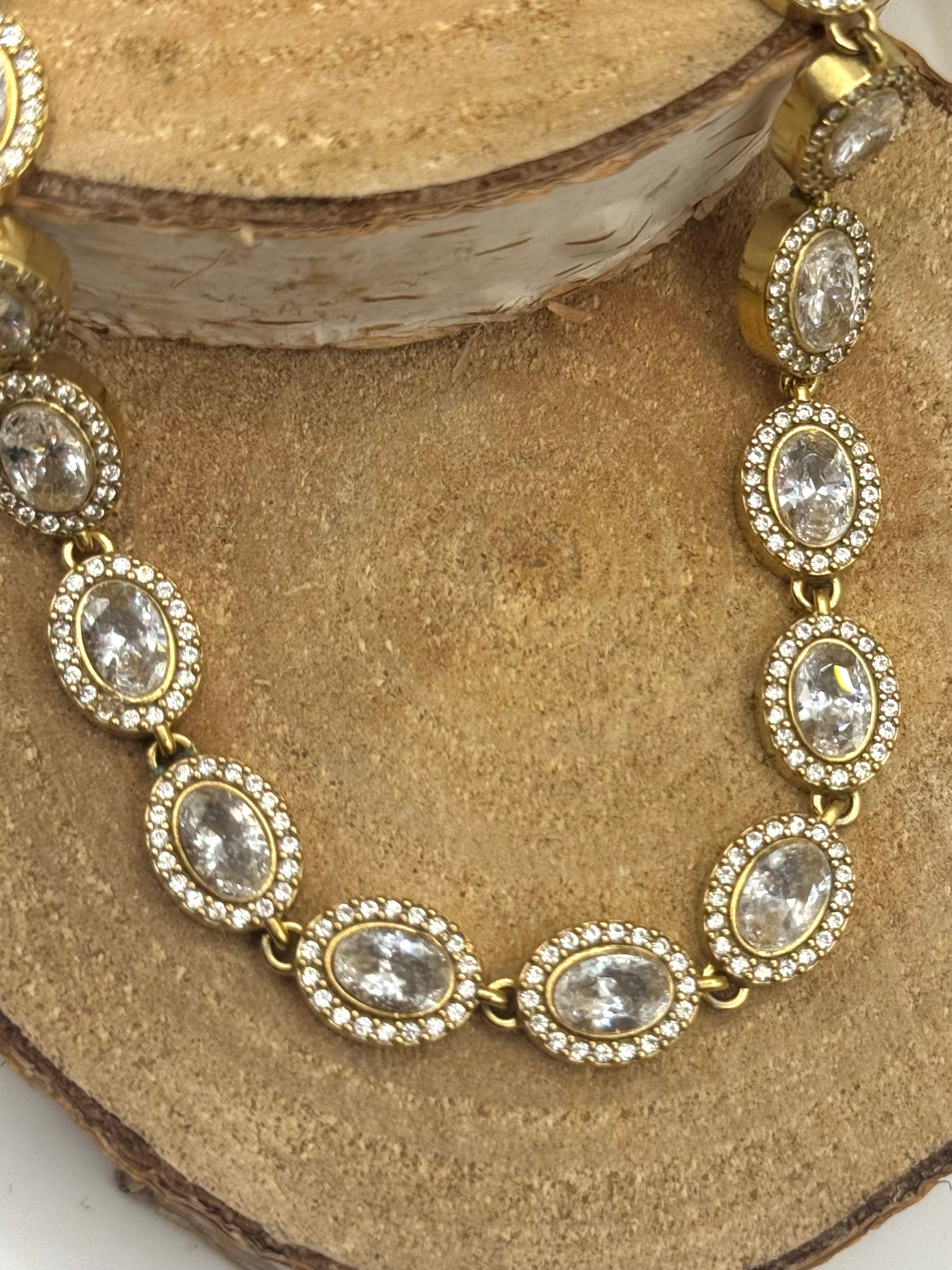 TALINE collier clair