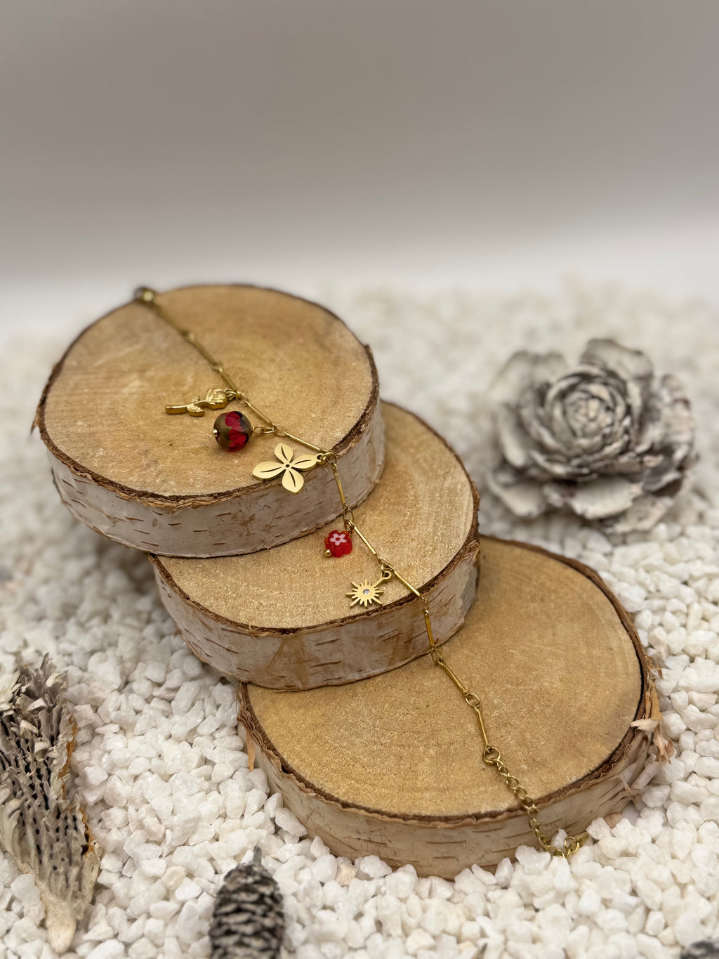 CAROLINE rouge bracelet