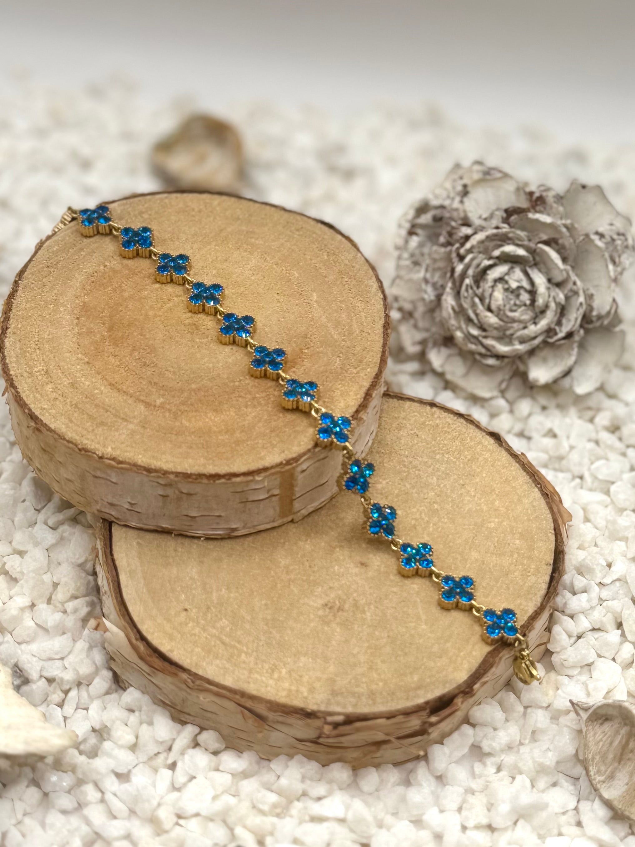 AURORE bracelet bleu claire