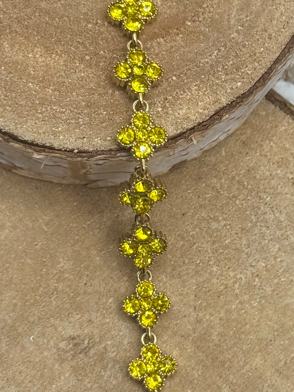 AURORE bracelet jaune doré