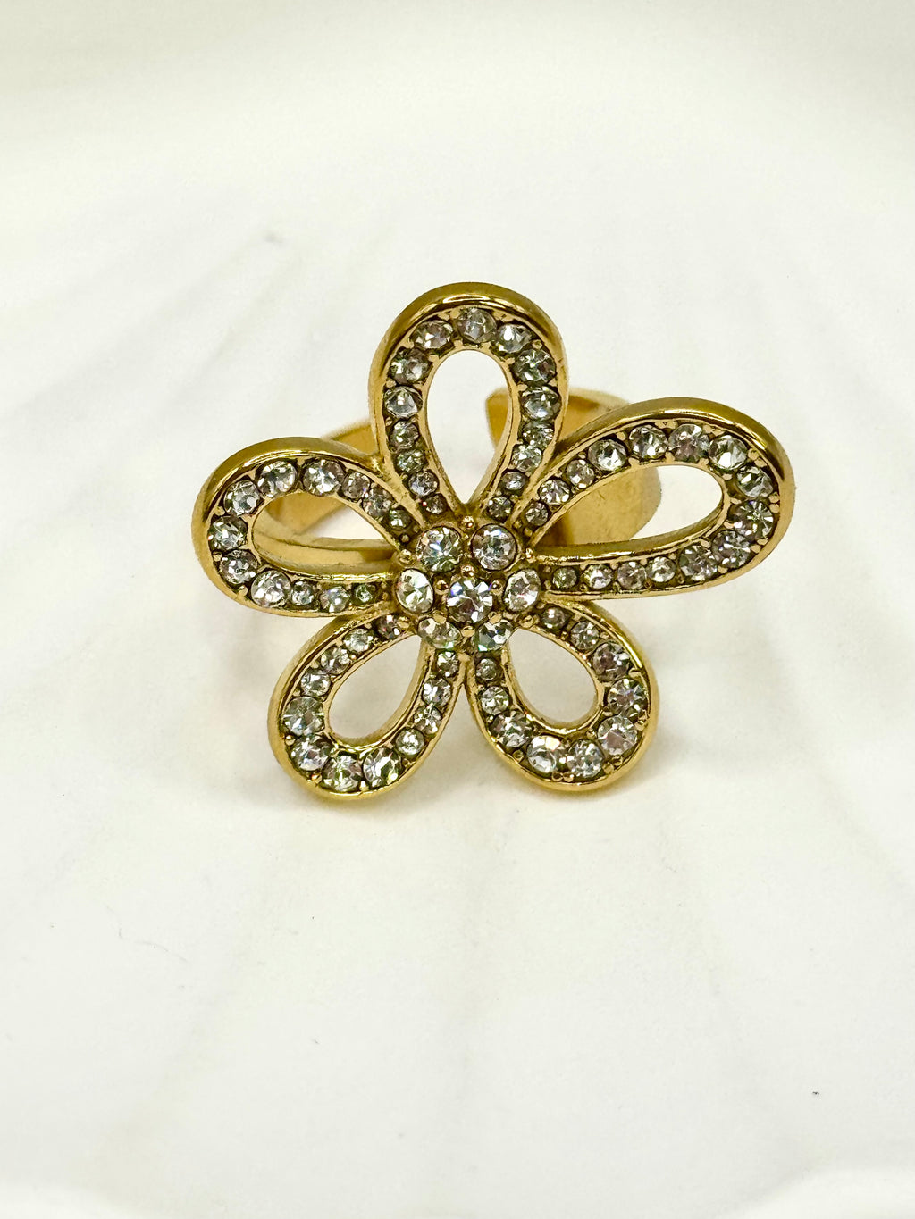 CALYSTA bague doré