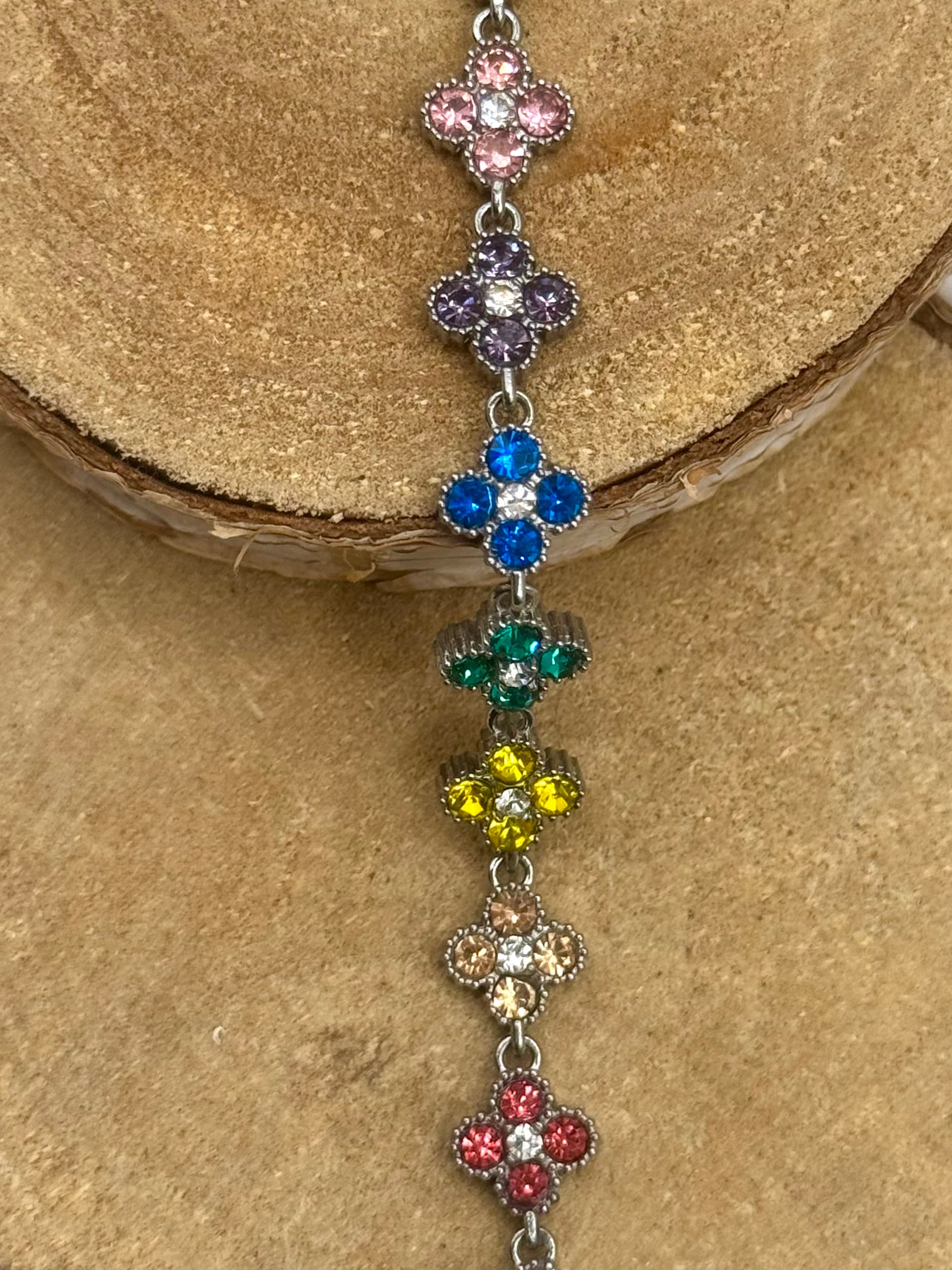 AURORE bracelet multicolore 1 argenté