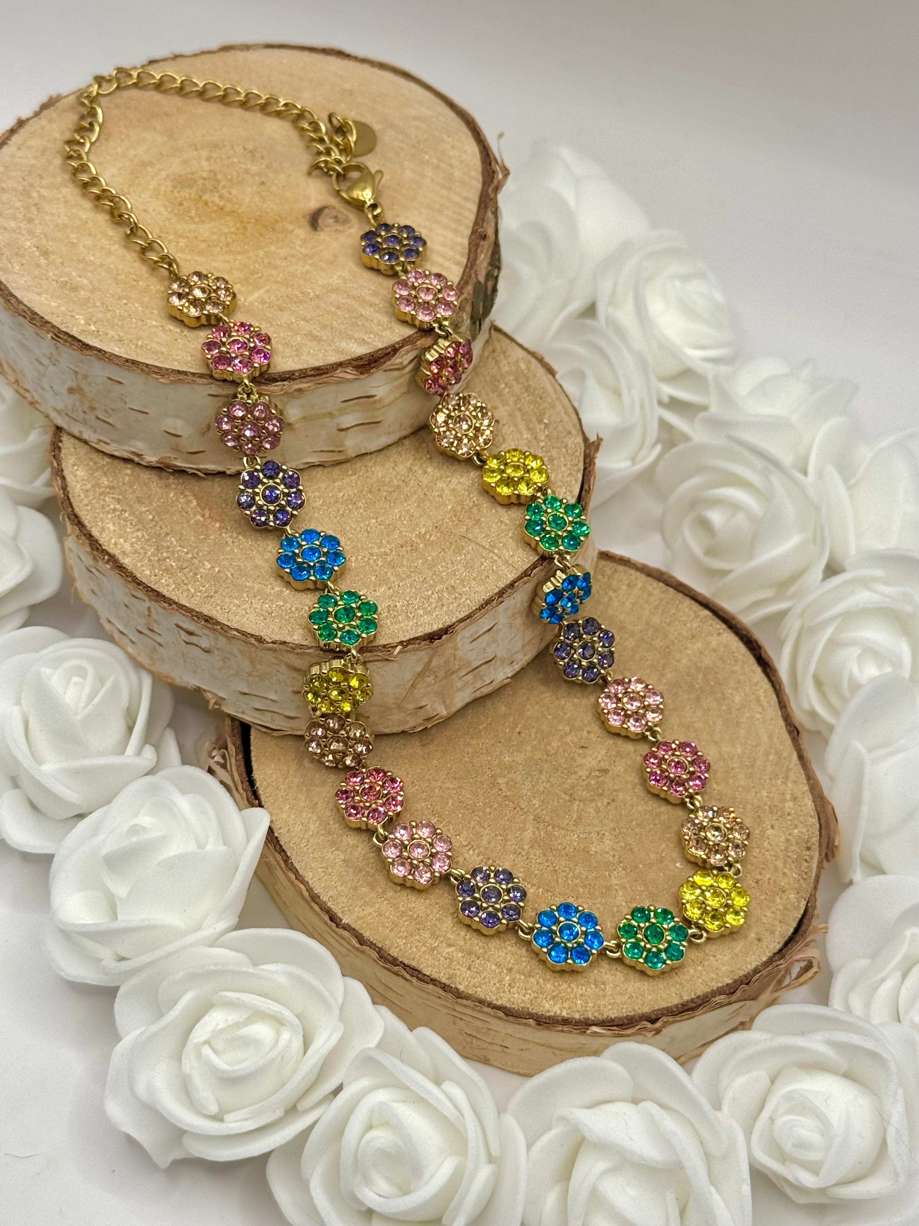 CELESTA collier multicolore