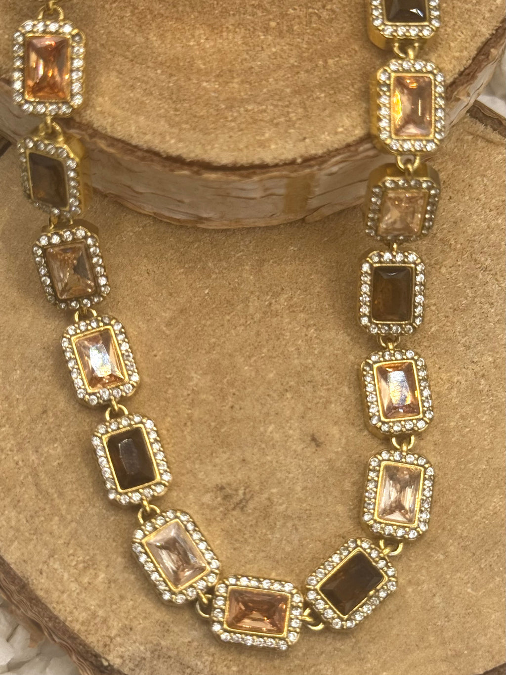 MOÏRA collier marron