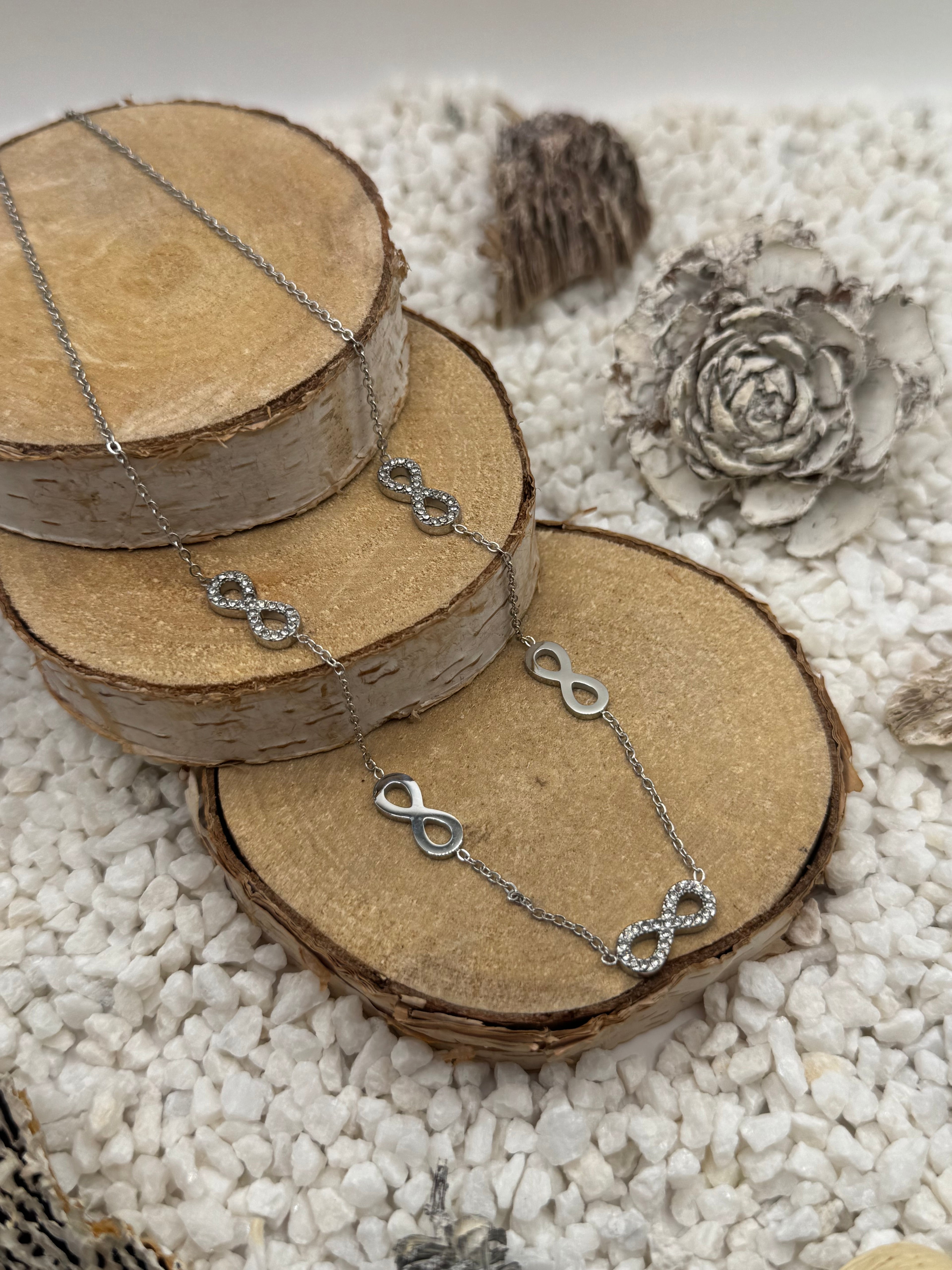 AMÉLINE collier argenté