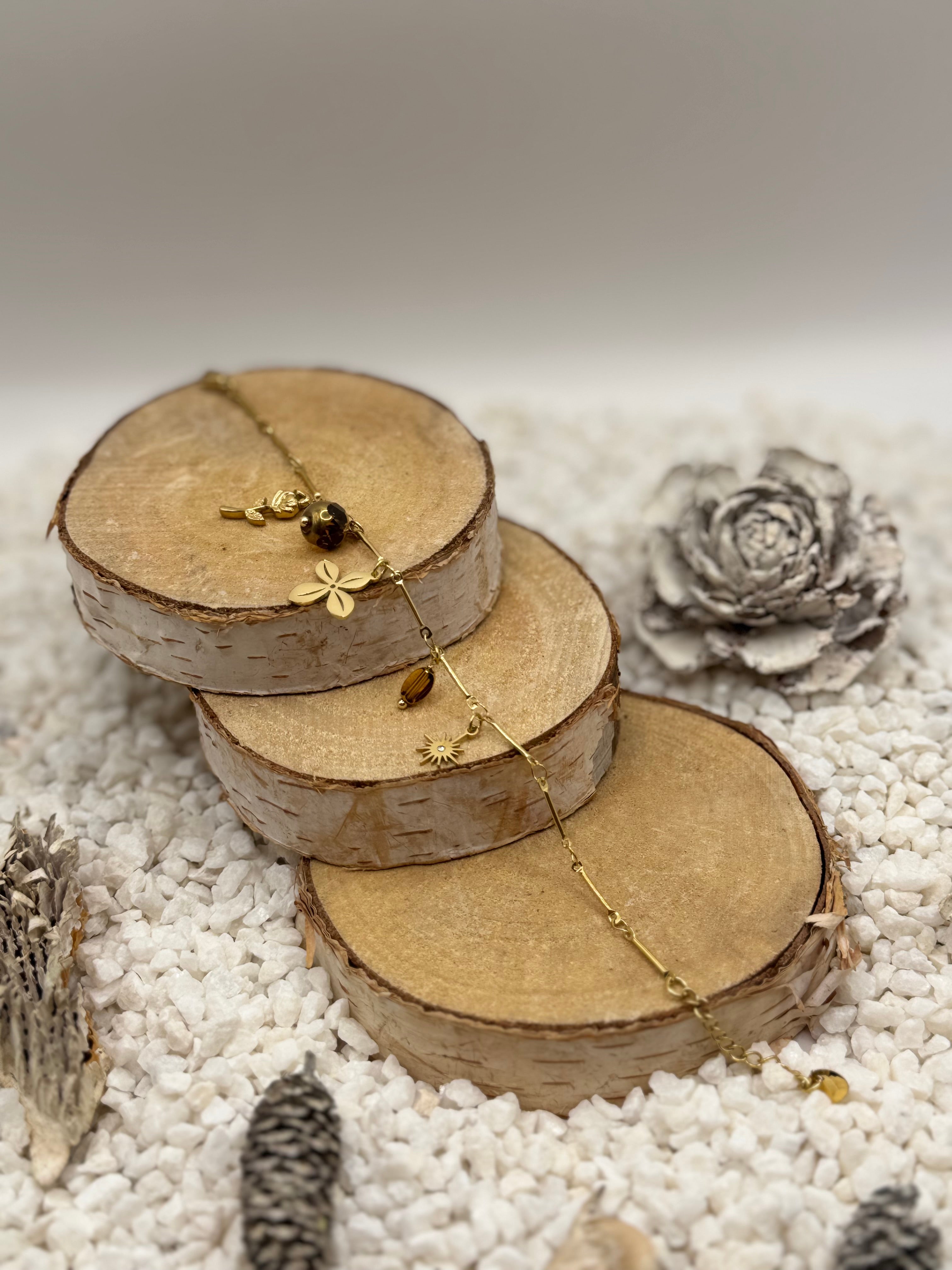 CAROLINE marron bracelet