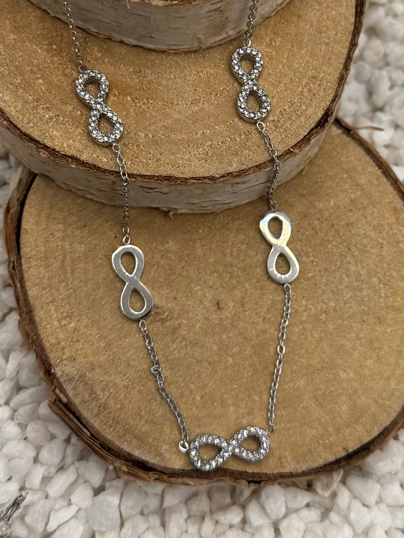 AMÉLINE collier argenté