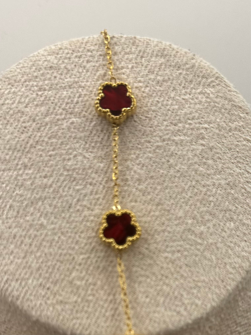 ABBY rouge colliers + bracelet