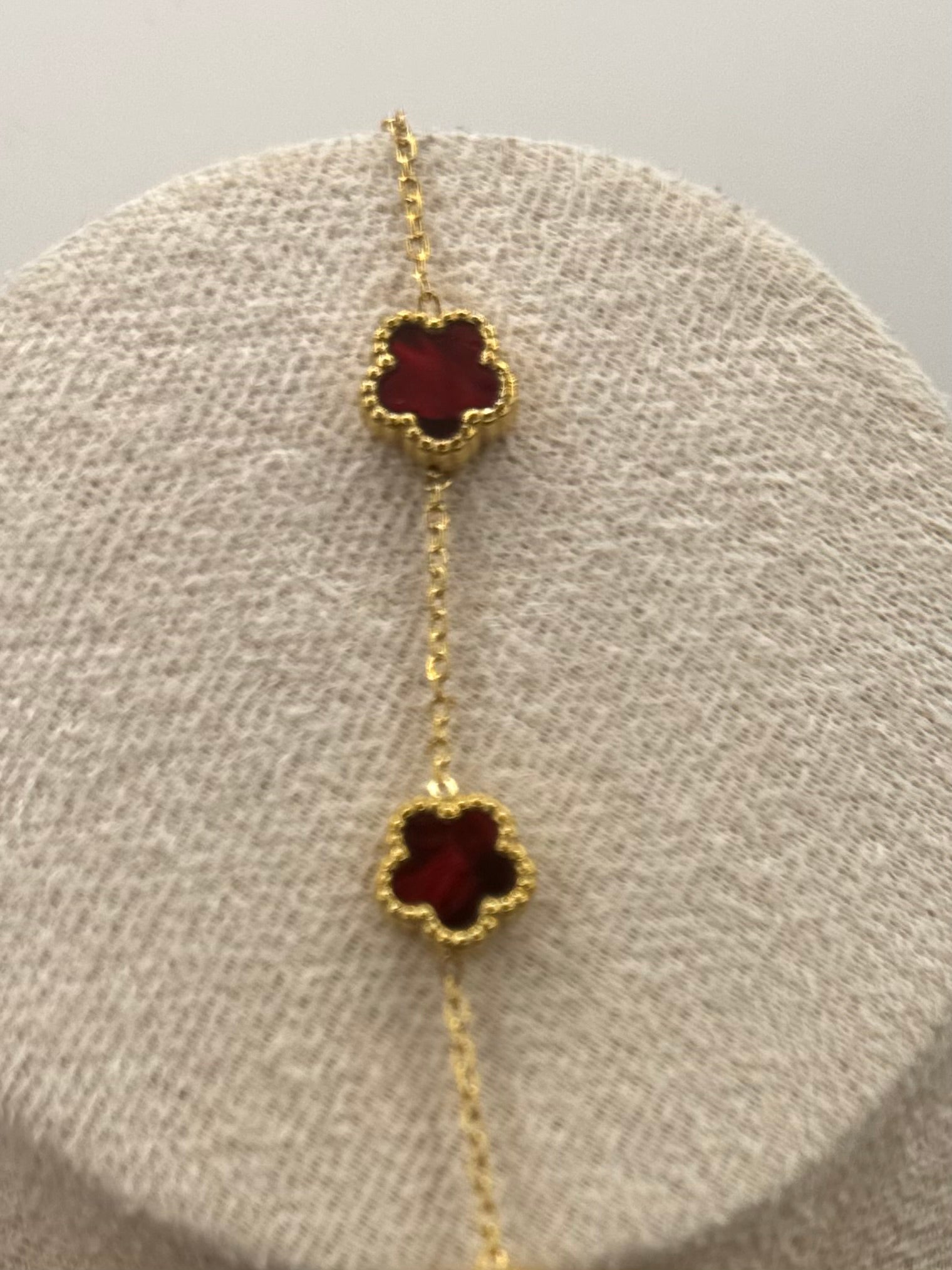 ABBY rouge colliers + bracelet