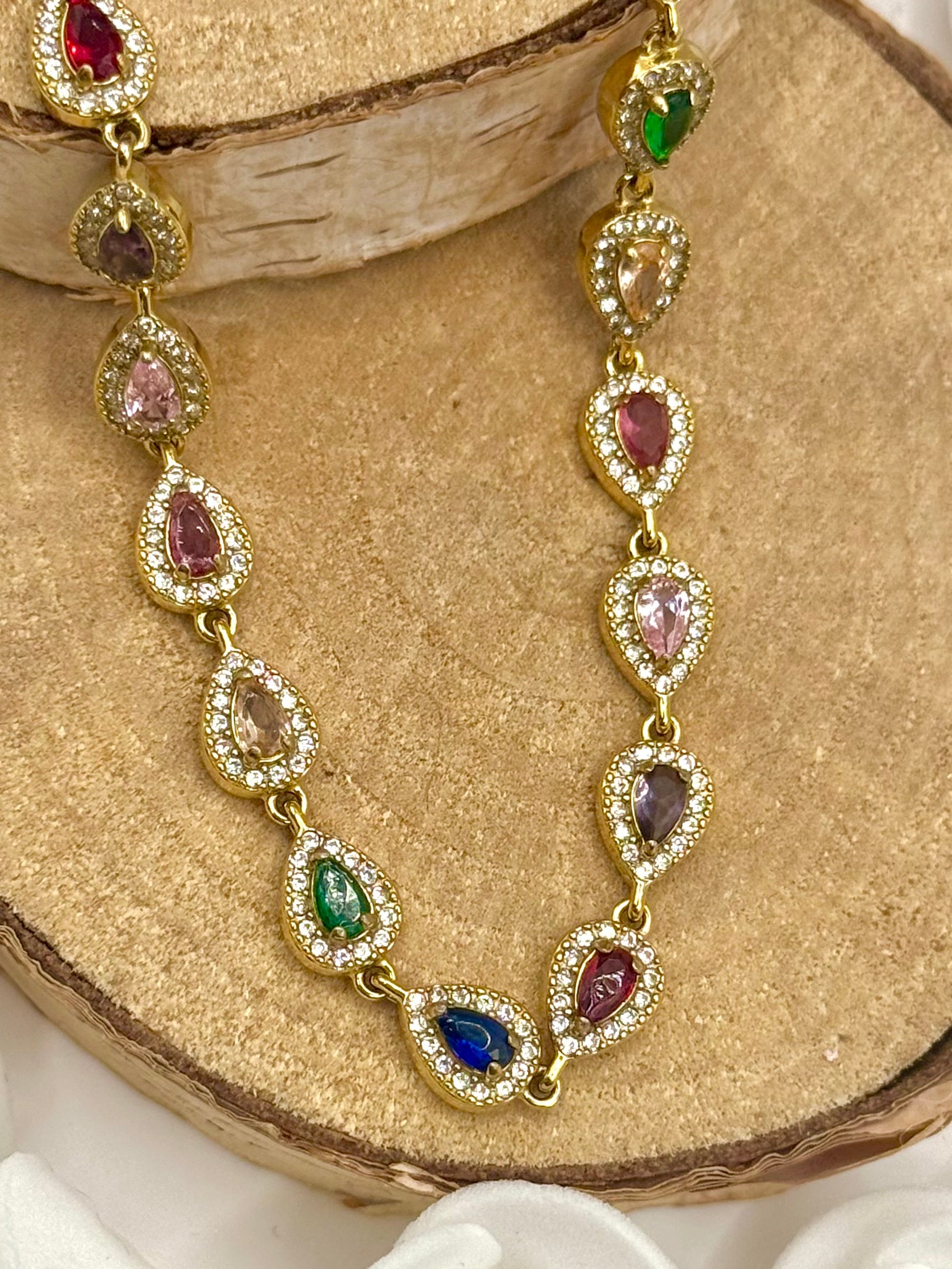 PRINCESSE collier multicolore