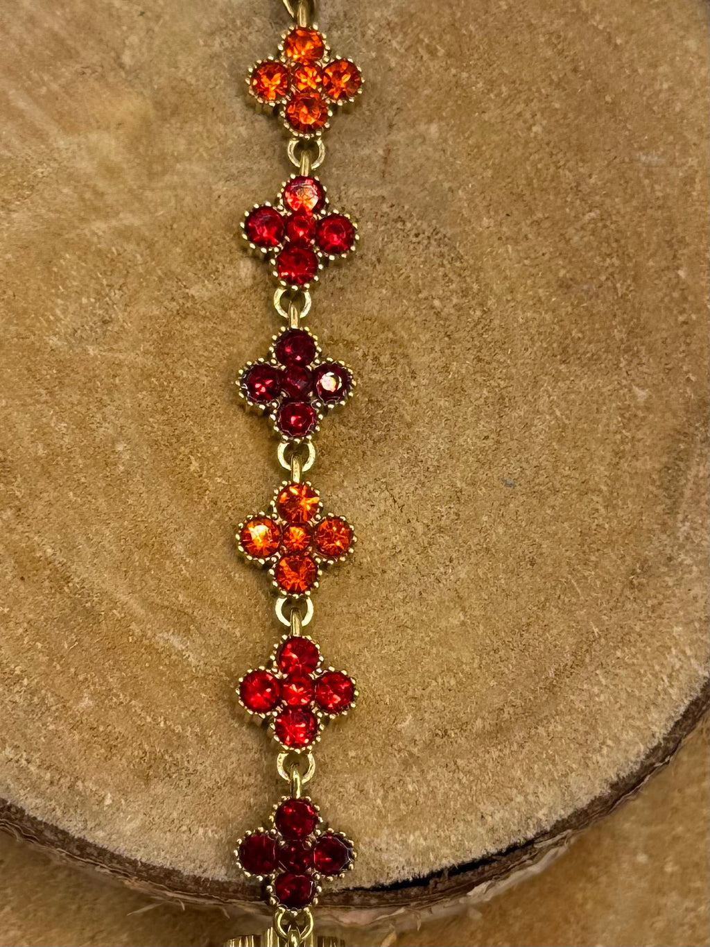 AURORE bracelet rouge