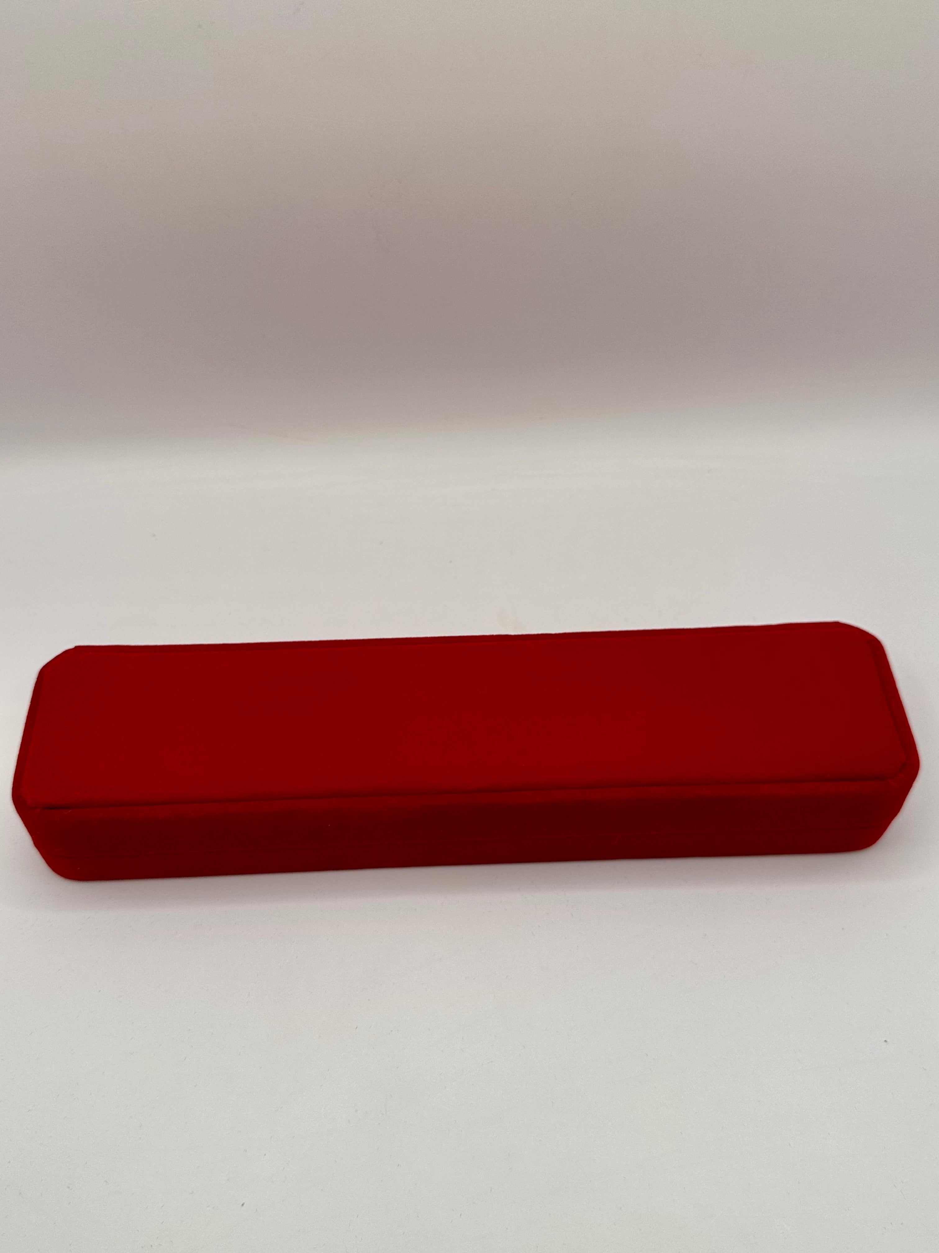 Écrin bracelet rouge