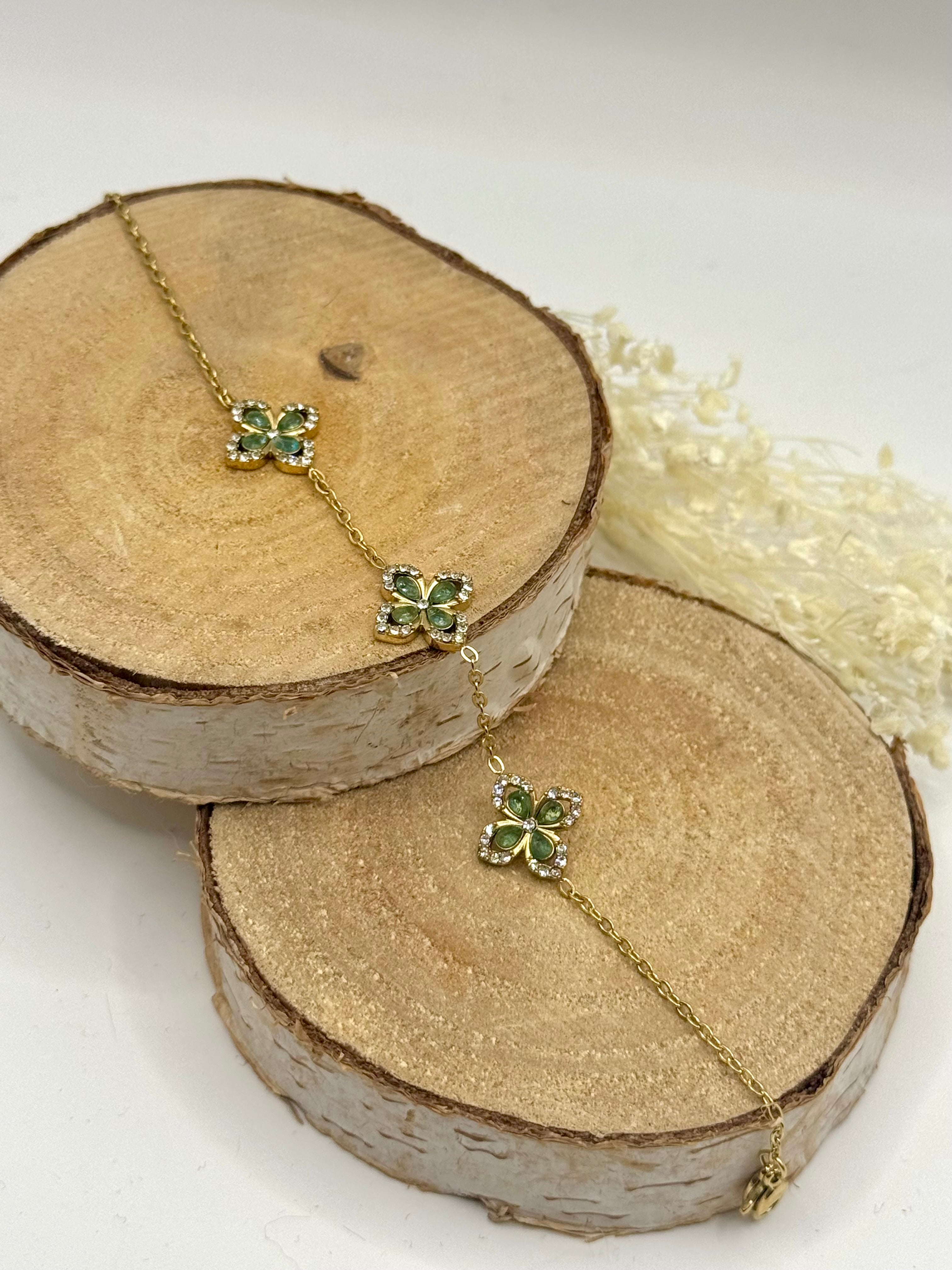 AMÉLIA bracelet vert