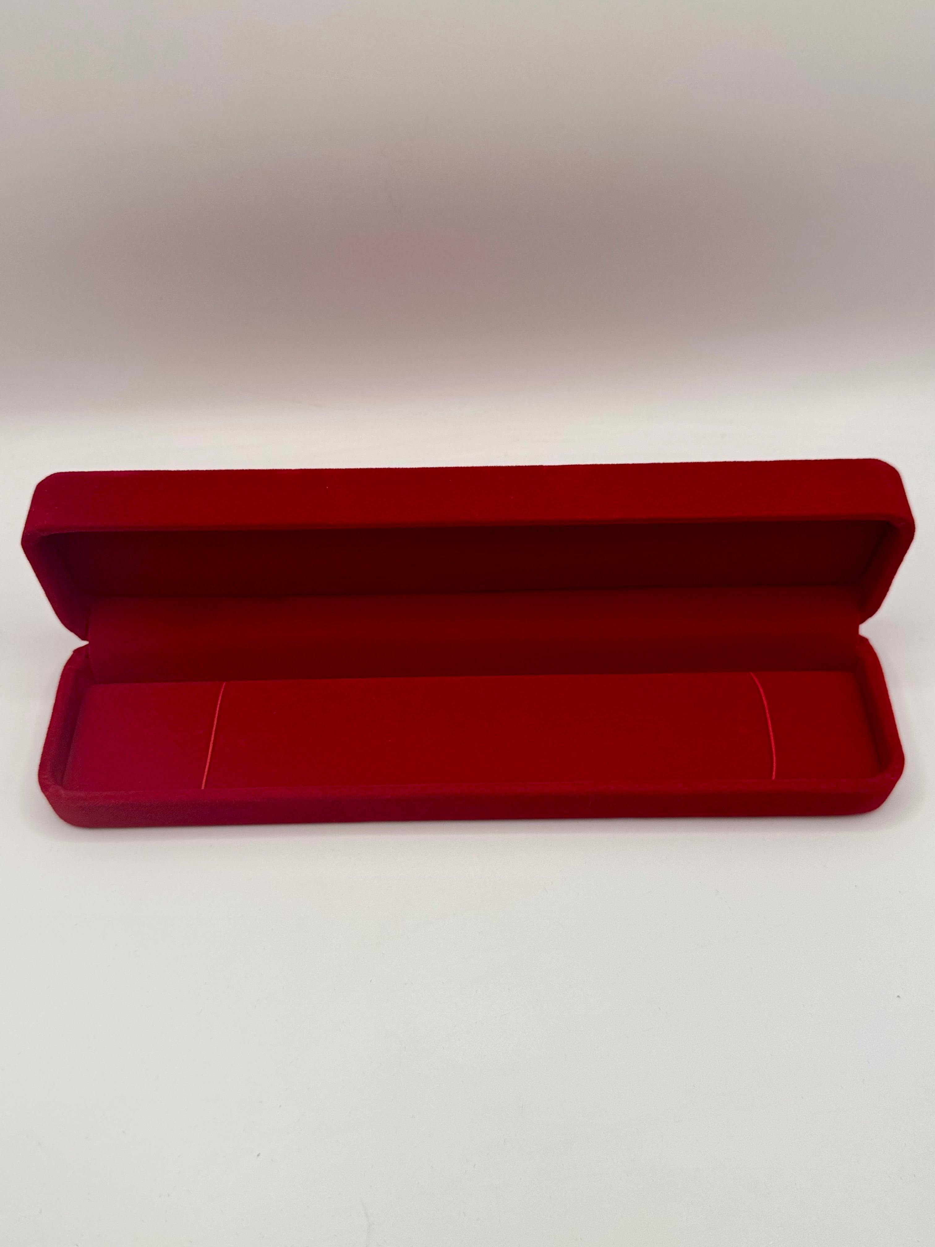 Écrin bracelet rouge