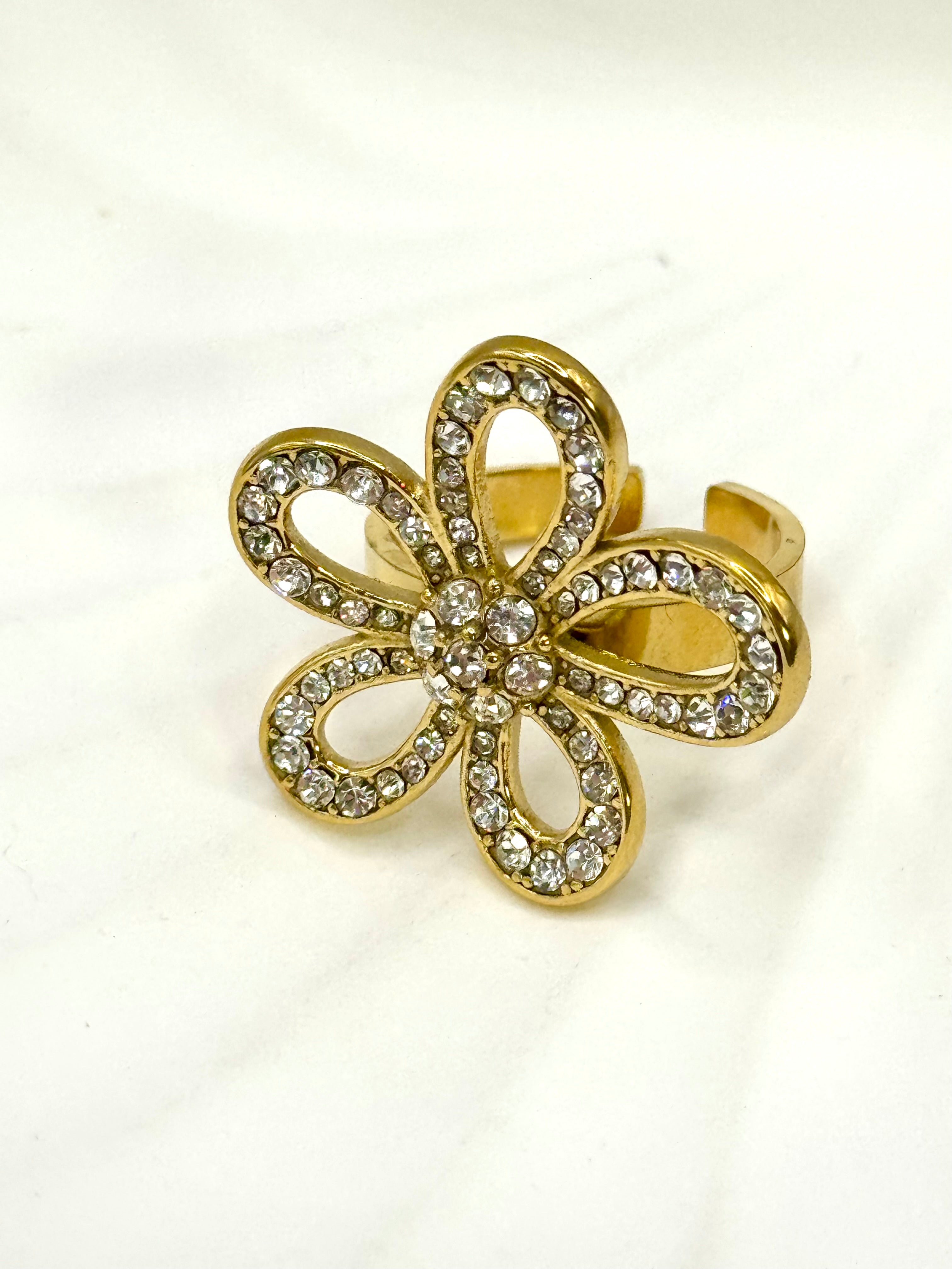 CALYSTA bague doré