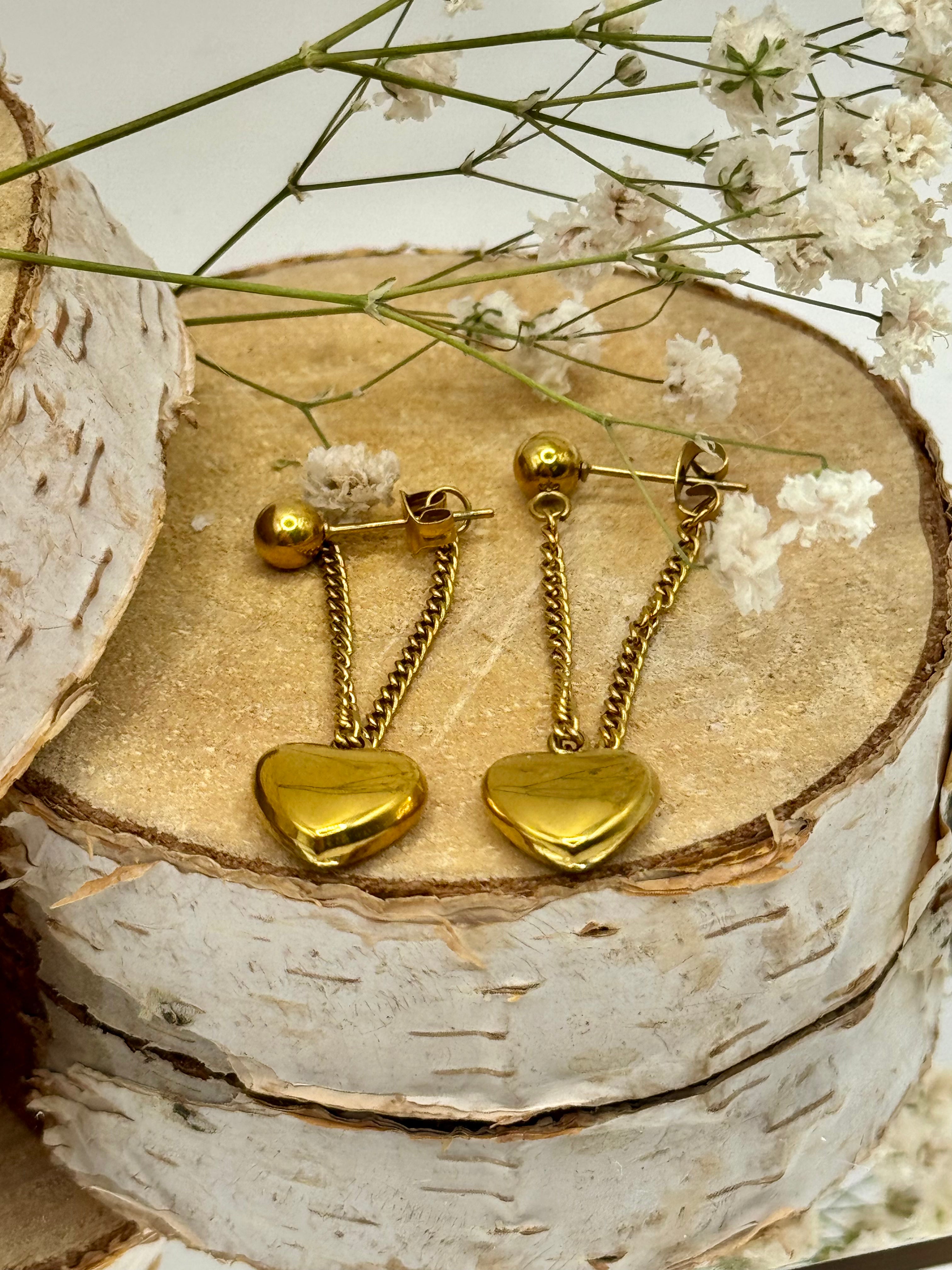 AMOUR boucles d’oreilles